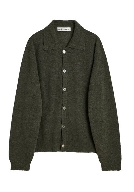 maglia evening polo uomo verde OUR LEGACY | M4253EM